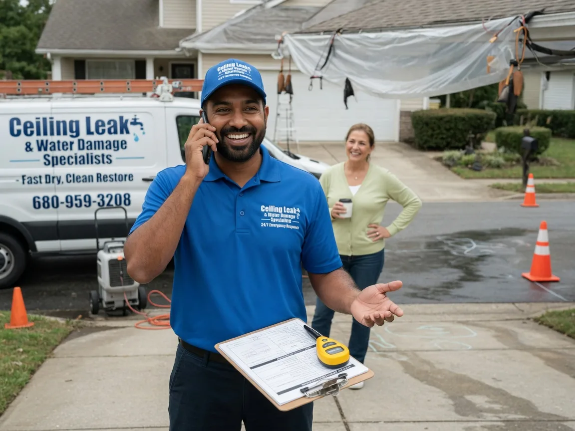 Ceiling Leak Cleanup New Park, PA FAQs